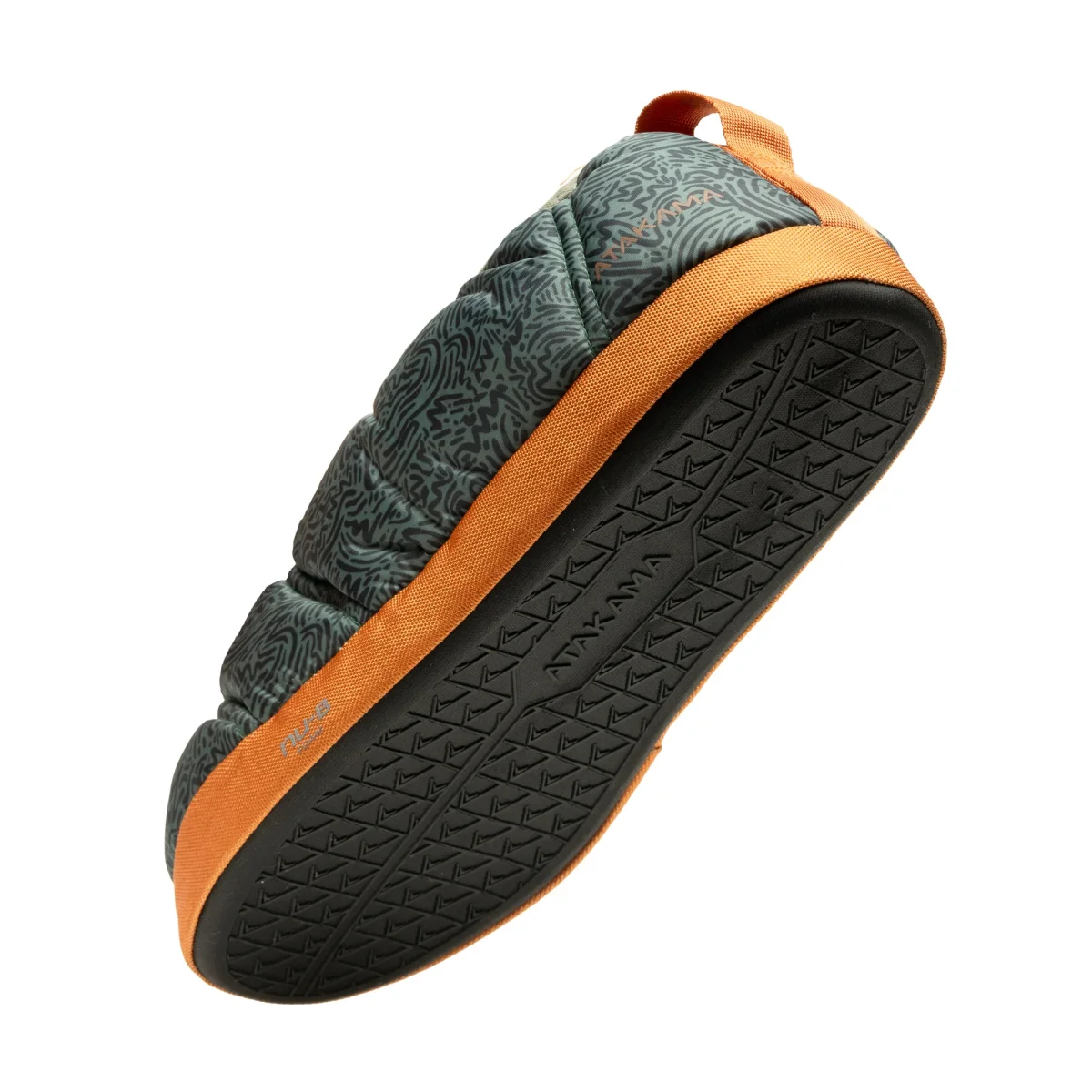 Pantuflas térmicas Futaleufú Niños SOFT Nu-B Foam Verde Print - Imagen 3