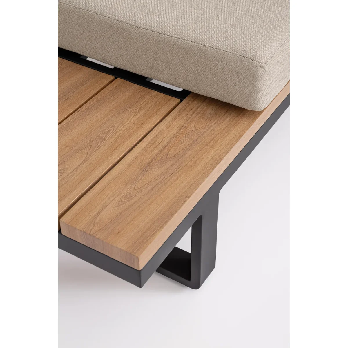 Conjunto Zelmar sofá esquinero + mesa, antracita - Imagen 8