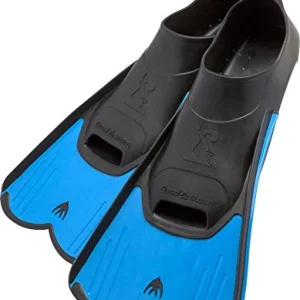 Aletas Azul claro, natación Unisex-Youth, 35/36. Cressi