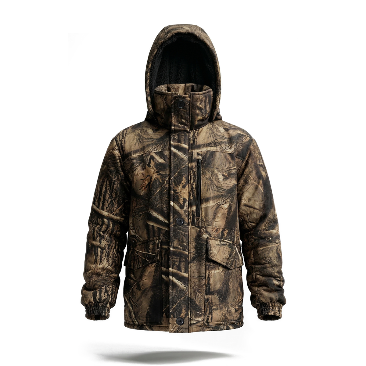 Parca Pampa Alpen Outdoor – Camuflado Real 3D – Interior Símil Corderito - Imagen 5